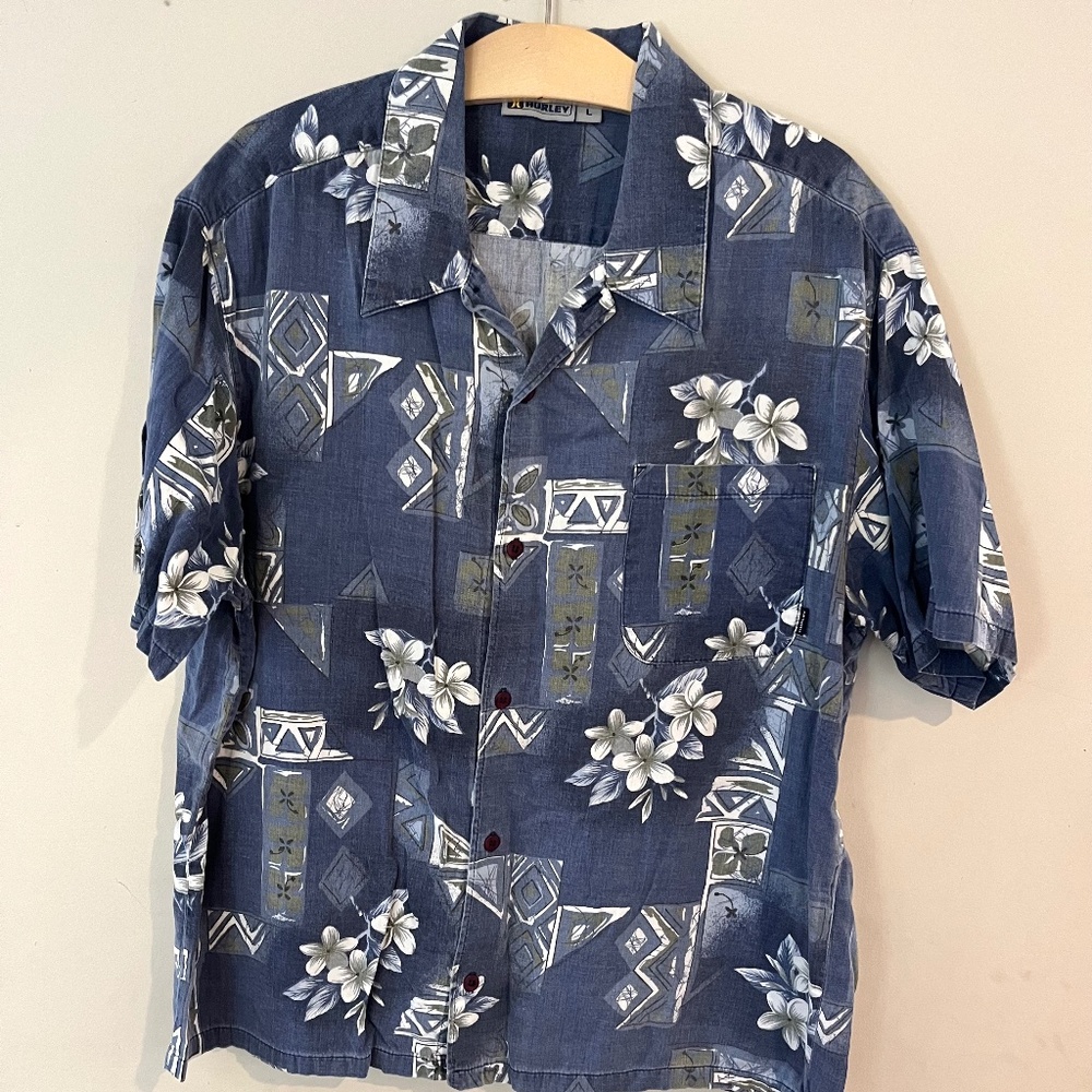 Hurley vintage Hawaiian shirt - Men's large